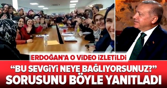 Başkan Erdoğan'dan