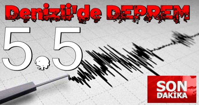 Şiddetli deprem! Denizli, İzmir ve Antalya'da hissedildi...