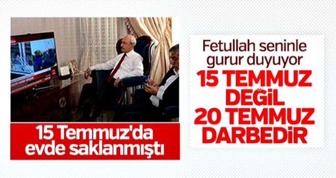 Kılıçdaroğlu '20 Temmuz darbesi' deyince tartışma çıktı