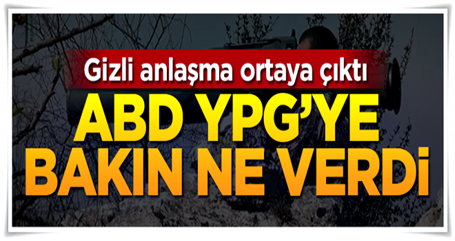 Gizli anlaşma ortaya çıktı! ABD terör örgütüne bakın ne verdi