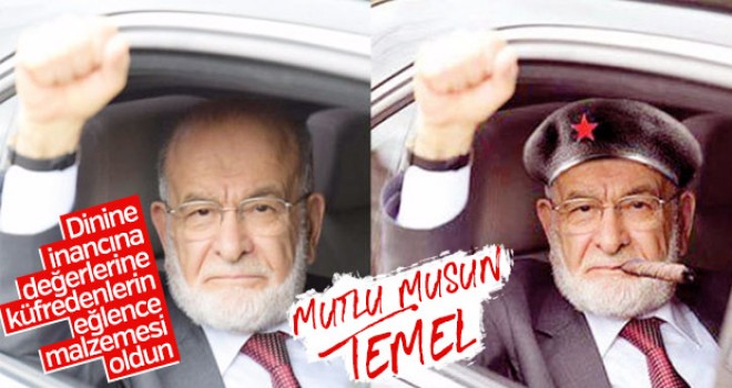 Temel Karamollaoğlu'nun Che Guevara pozu