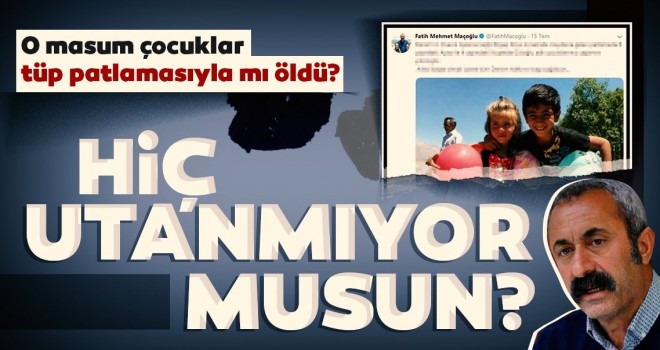 '' Başkan tüp mü patladı? ''