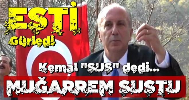 CHP'de konuşma yasağı Muharrem İnce dahil herkesi sessizliğe bürüdü!