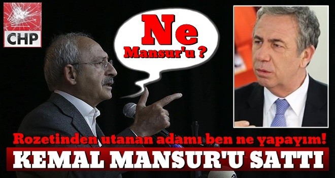 Kılıçdaroğlu'ndan Mansur Yavaş açıklaması