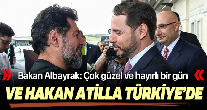 Hakan Atilla'yı Maliye ve Hazine Bakanı Berat Albayrak karşıladı!