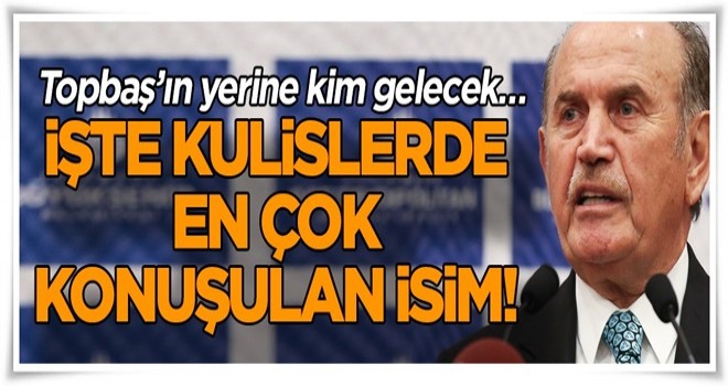 Topbaş’ın yerine kim gelecek… İşte Kulislerde en çok konuşulan isim!