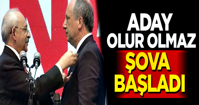 Muharrem İnce aday olur olmaz şova başladı!