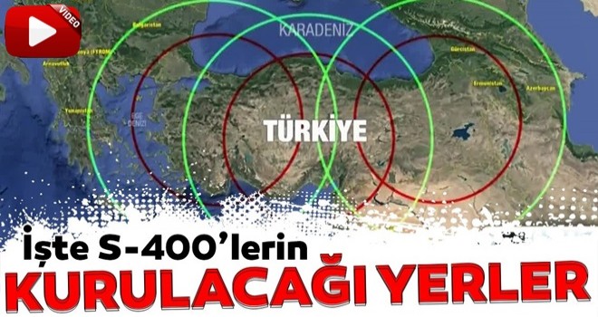 S-400 bataryaları nereye kurulacak?