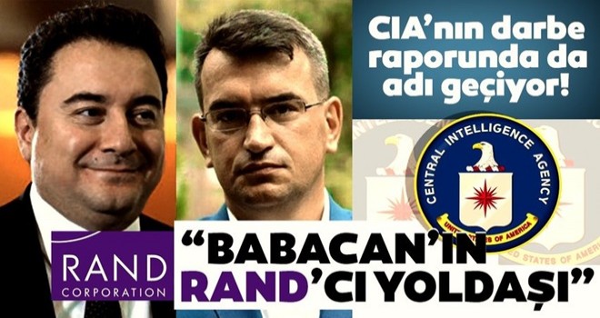 Babacan’ın RAND’cı yoldaşı