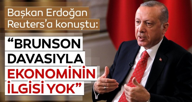 ‘Brunson davasıyla ekonominin ilgisi yok’