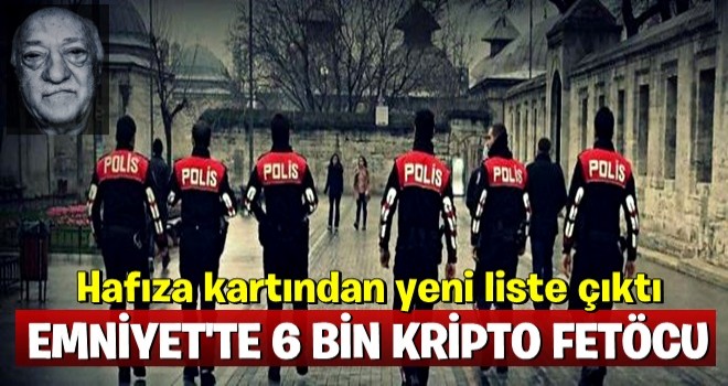 Emniyette 6 bin kripto tespit edildi..