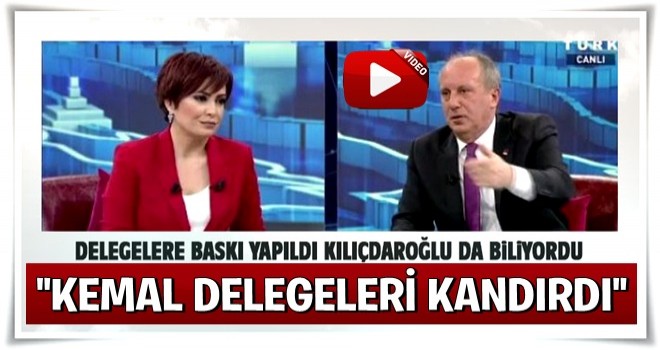 Muharrem İnce: 'Bu yarış bitmedi'