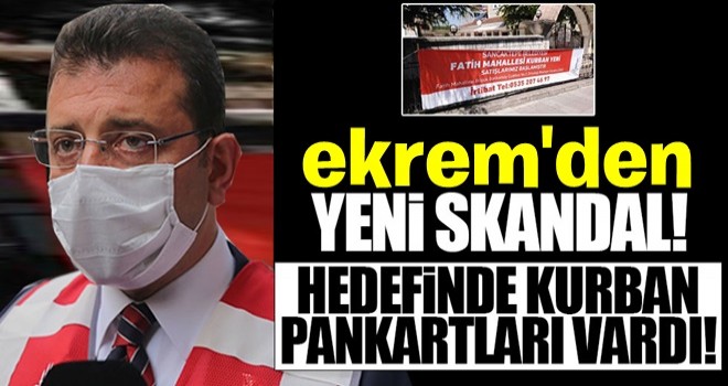 ekrem'den büyük hazımsızlık...