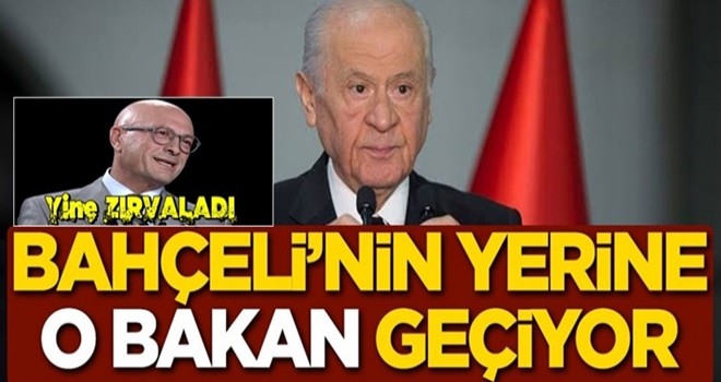 Erol Mütercimler yine zırvaladı! 'Devlet Bahçeli'nin yerine o bakan geçiyor'