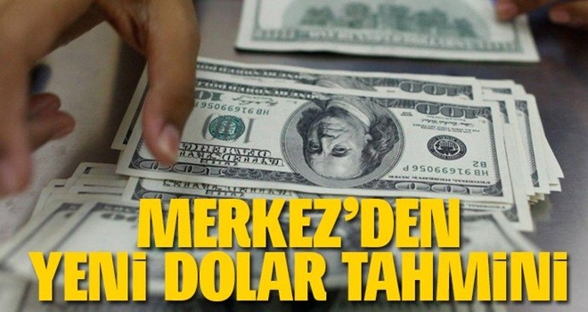 Merkez Bankası'ndan yeni dolar tahmini