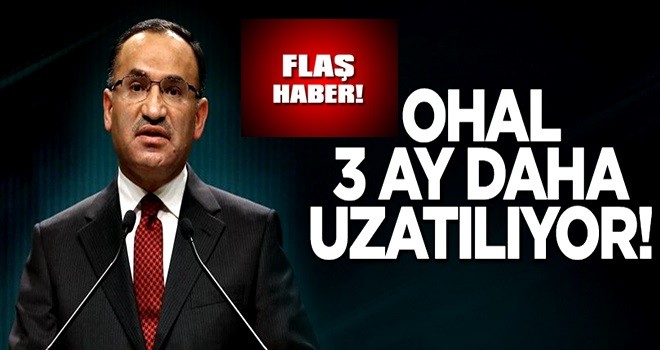 OHAL 3 ay daha uzatılıyor!