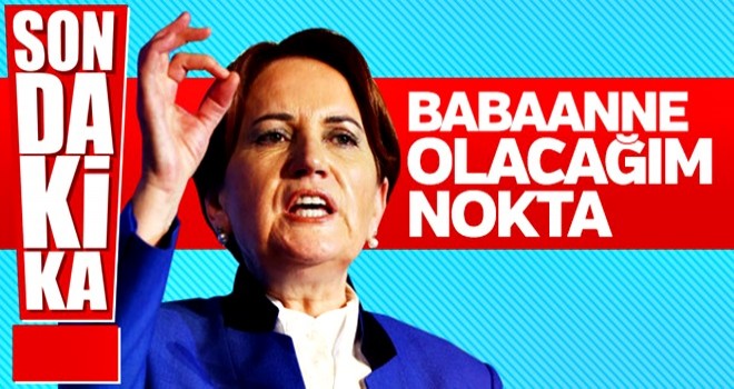 Meral Akşener kurultayda aday olmayacak