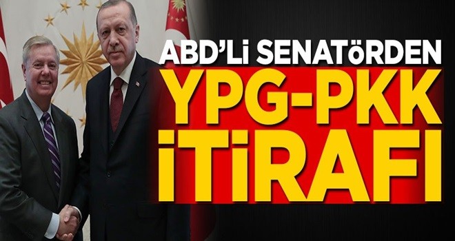 ABD'li senatörden PKK/YPG itirafı!