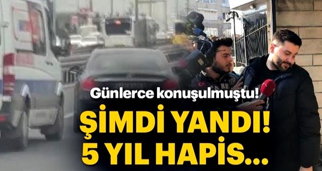 Ambulansa yol vermeyen sürücünün 5 yıla kadar hapsi istendi