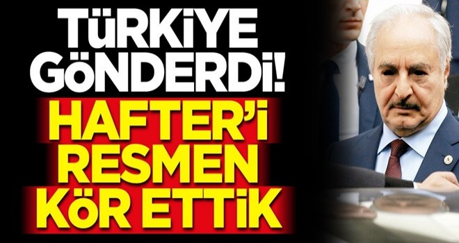 Darbeci Hafter destekçisi BAE ve Mısır'a büyük şok! Türkiye'nin gönderdiği sistem savaş uçaklarını kör etti