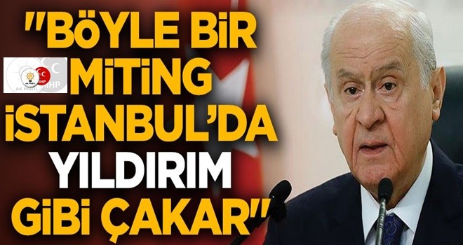 Bahçeli sinyali verdi!