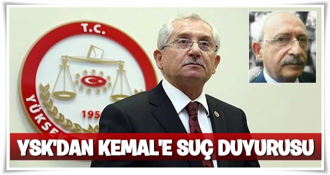 YSK Başkanı'ndan Kılıçdaroğlu'nun referanduma ilişkin sözleri hakkında açıklama