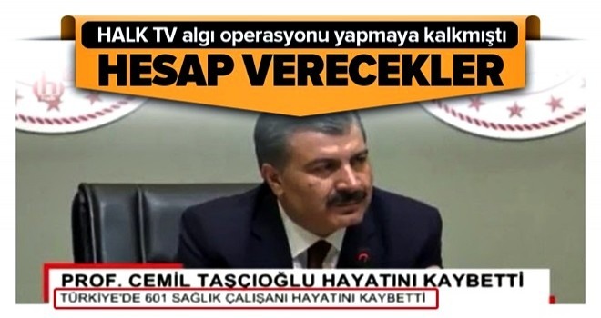 RTÜK'ten Halk TV'ye inceleme! Sağlık çalışanları üzerinden algı operasyonu yapmışlardı .