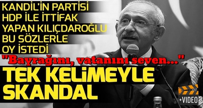 Kılıçdaroğlu'ndan tartışma yaratacak sözler.