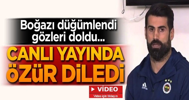 Volkan Demirel özür diledi