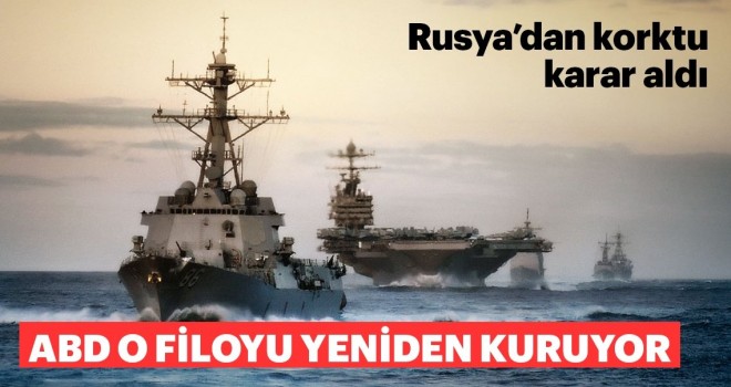 ABD'nin Rusya korkusu! Mecburen yeniden kuruyor