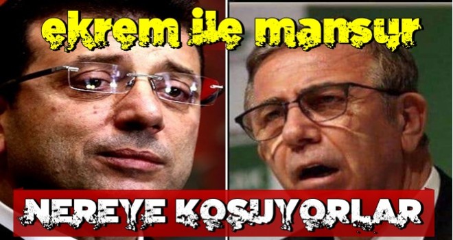 Ekrem ve Mansur nereye koşuyor?