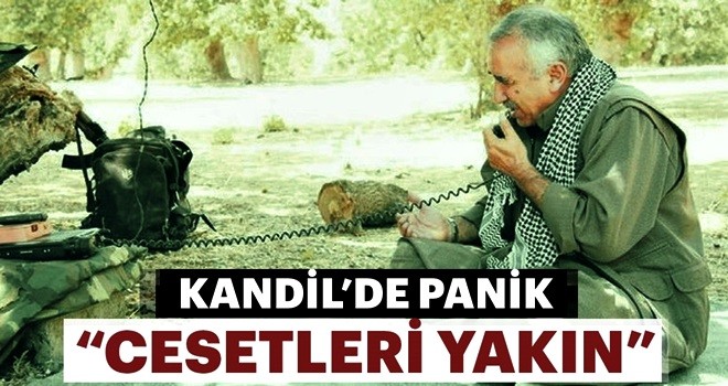 Kandil'de panik havası