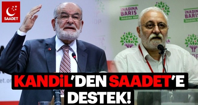 HDP'den Saadet Partisi'nin adayına destek!