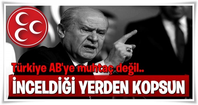 Devlet Bahçeli'den Hollanda'ya tepki