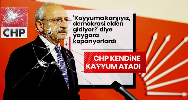 CHP, kendi Tunceli İl Başkanlığına kayyum atadı