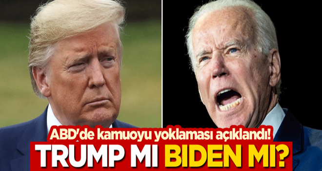 ABD'de anketler Joe Biden'i Donald Trump'ın 7 puan önünde gösteriyor