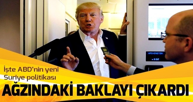 Suriye'de ABD güçleri yerine Arap güçleri konuşlanacak .