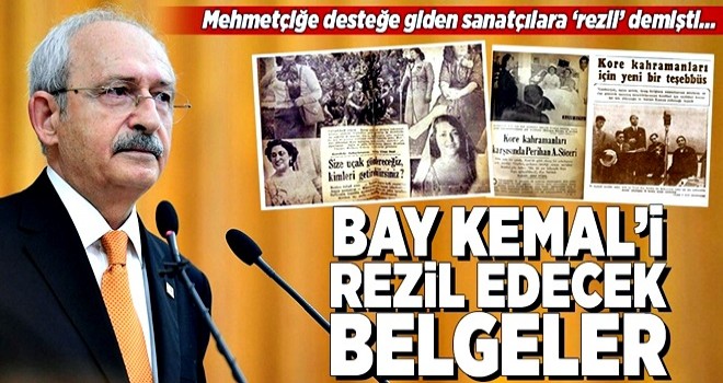 Bay Kemal'i rezil edecek belgeler .