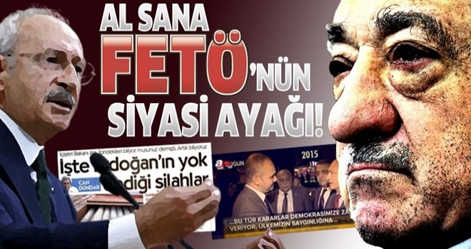 FETÖ'nün siyasi ayağı bulunmalı diyen CHP FETÖ'ye teslim oldu! .