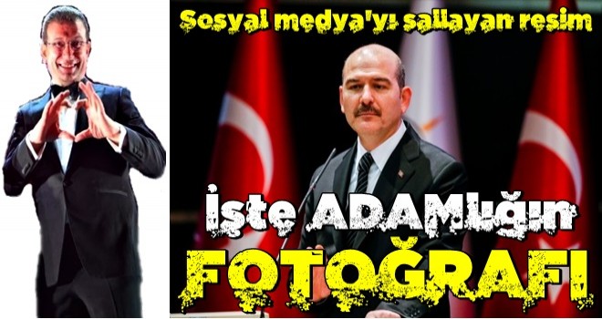 Süleyman Soylu ve İ.oğlu'nun fotoğrafı sosyal medyayı salladı! İşte 'adamlığın' fotoğrafı