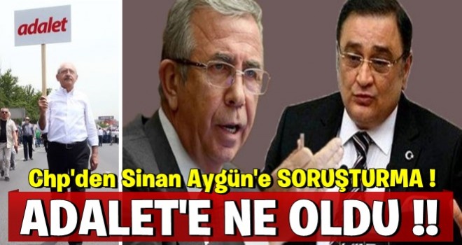 CHP Sinan Aygün hakkında soruşturma başlattı