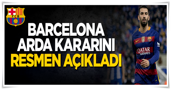 Barcelona Arda Turan'ı kamp kadrosuna dahil etti