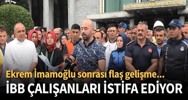 İBB'de birçok çalışanın istifa ettiği iddia edildi