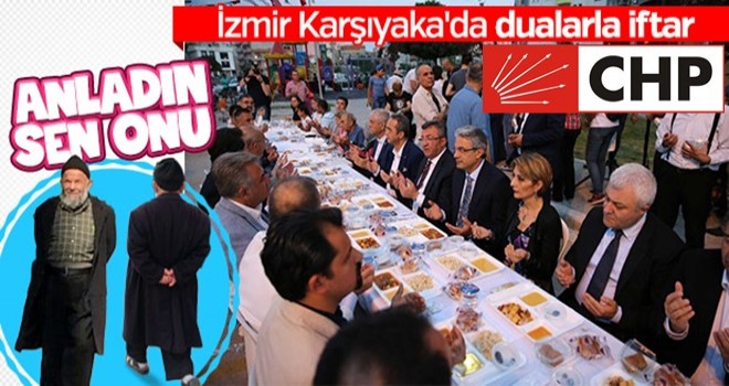 Karşıyaka Belediyesi'nden 2 bin kişilik iftar sofrası