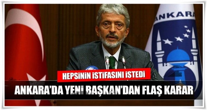 Mustafa Tuna'dan flaş karar! Hepsinin istifasını istedi...