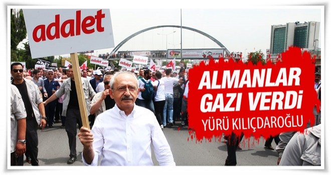 Kılıçdaroğlu'nun yürüyüşü Alman basınında