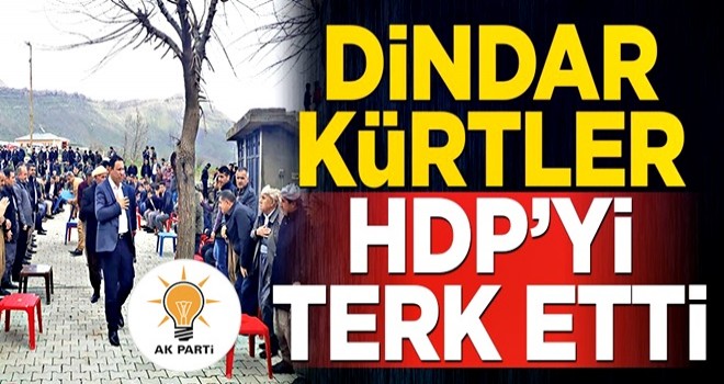 Dindar Kürtlerden HDP’ye tokat