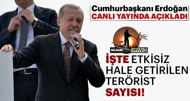 Cumhurbaşkanı Erdoğan'dan önemli açıklamalar