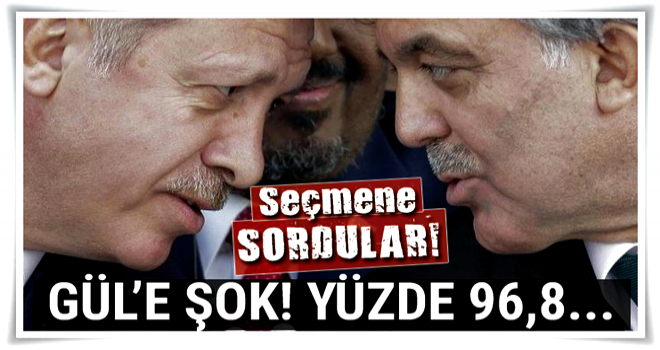 AK Partili seçmene Erdoğan mı Gül mü sorusu