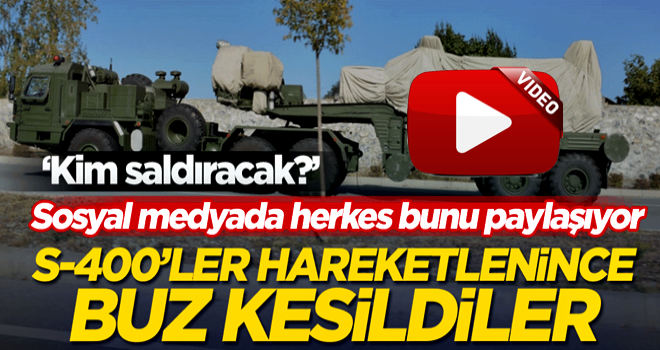 Hani S-400'leri çalıştıramayacaktık? Sosyal medyada herkes bu videoyu paylaşıyor!